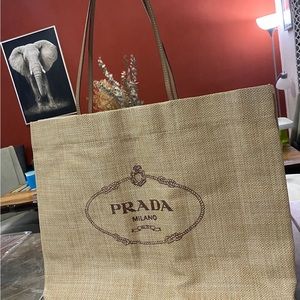 Prada beach tote medium size